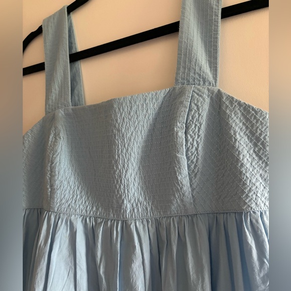 Madewell Light Blue Midi Dress - Picture 7 of 11